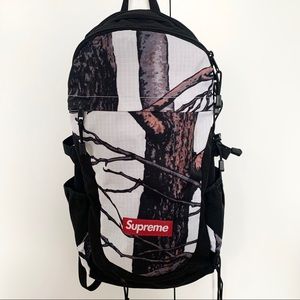 🥊SUPREME🥊 White Tree Camo Backpack